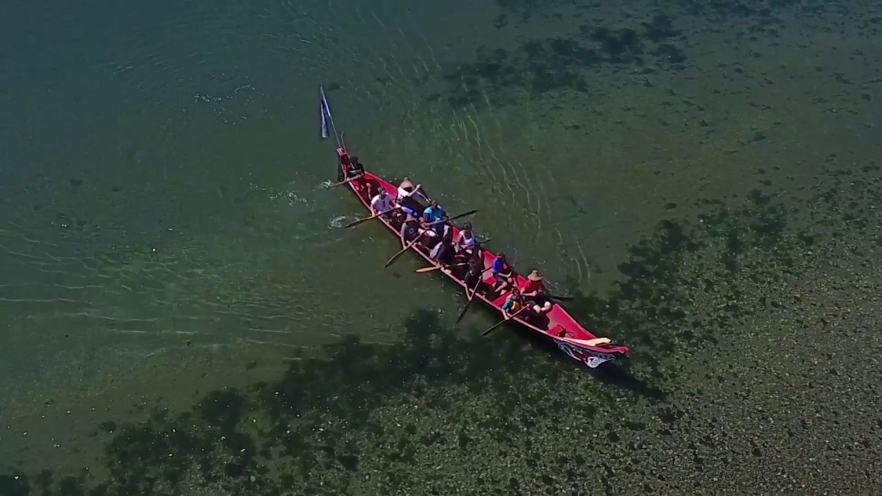Canoe Journey: Day One (Squaxin to Nisqually)