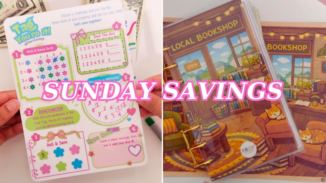 Cash Envelope Stuffing | Tag, You're It! Group Play | Book Store