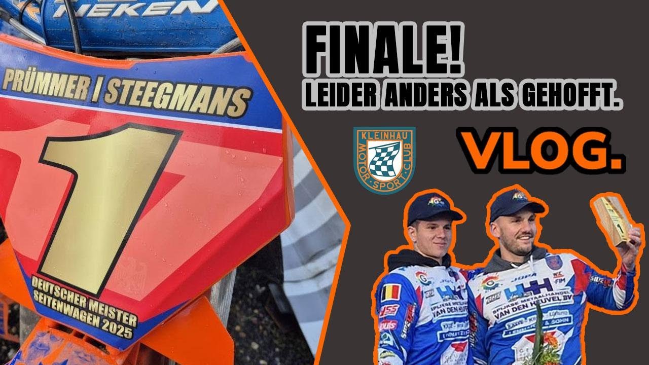 DAS hat keiner erwartet! Chaotisches Meisterschaftsfinale | Sidecarteam Prümmer #17