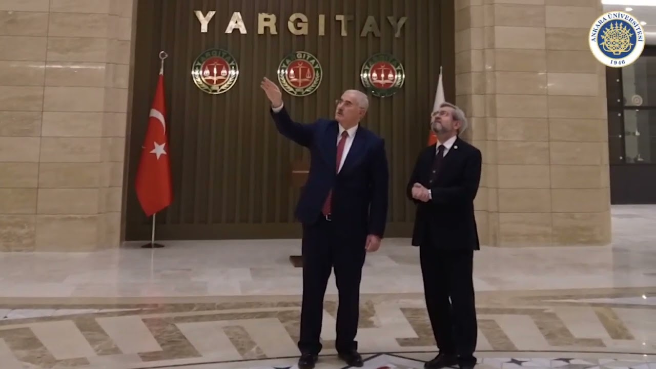 Ankara &Uuml;niversitesi Rekt&ouml;r&uuml; Prof. Dr. Necdet &Uuml;n&uuml;var'dan Yargıtay Başkanı Mehmet Akarca'ya Ziyaret