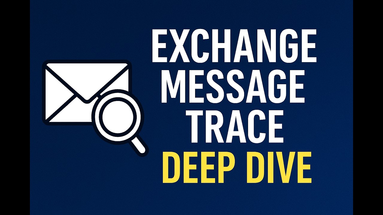 Deep Dive: Message Trace in Exchange Online | EXO Mail Flow Troubleshooting | PowerShell + Portal