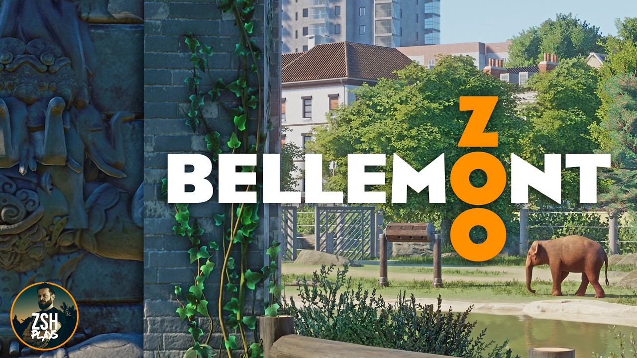 Building a REAL Elephant Habitat in Planet Zoo! | Bellemont Zoo