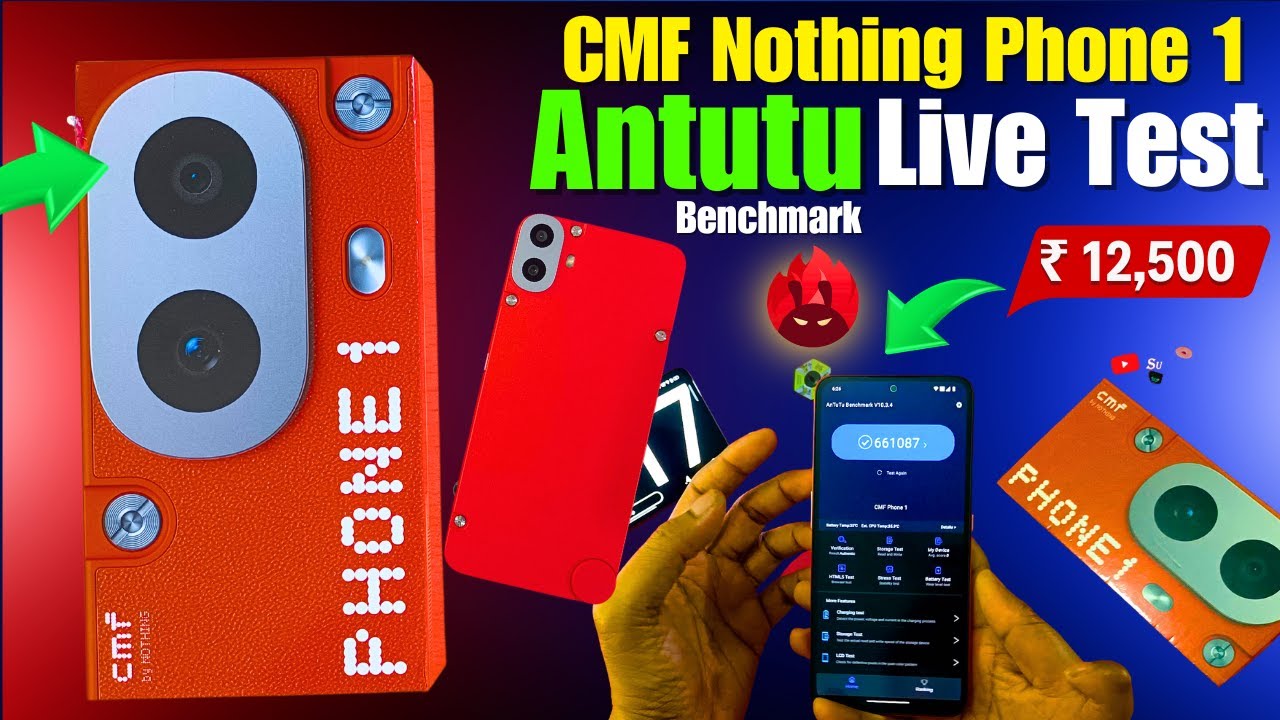 CMF Phone 1 Antutu Benchmark Test After Update | CMF Phone 1 Honest Review After One Day