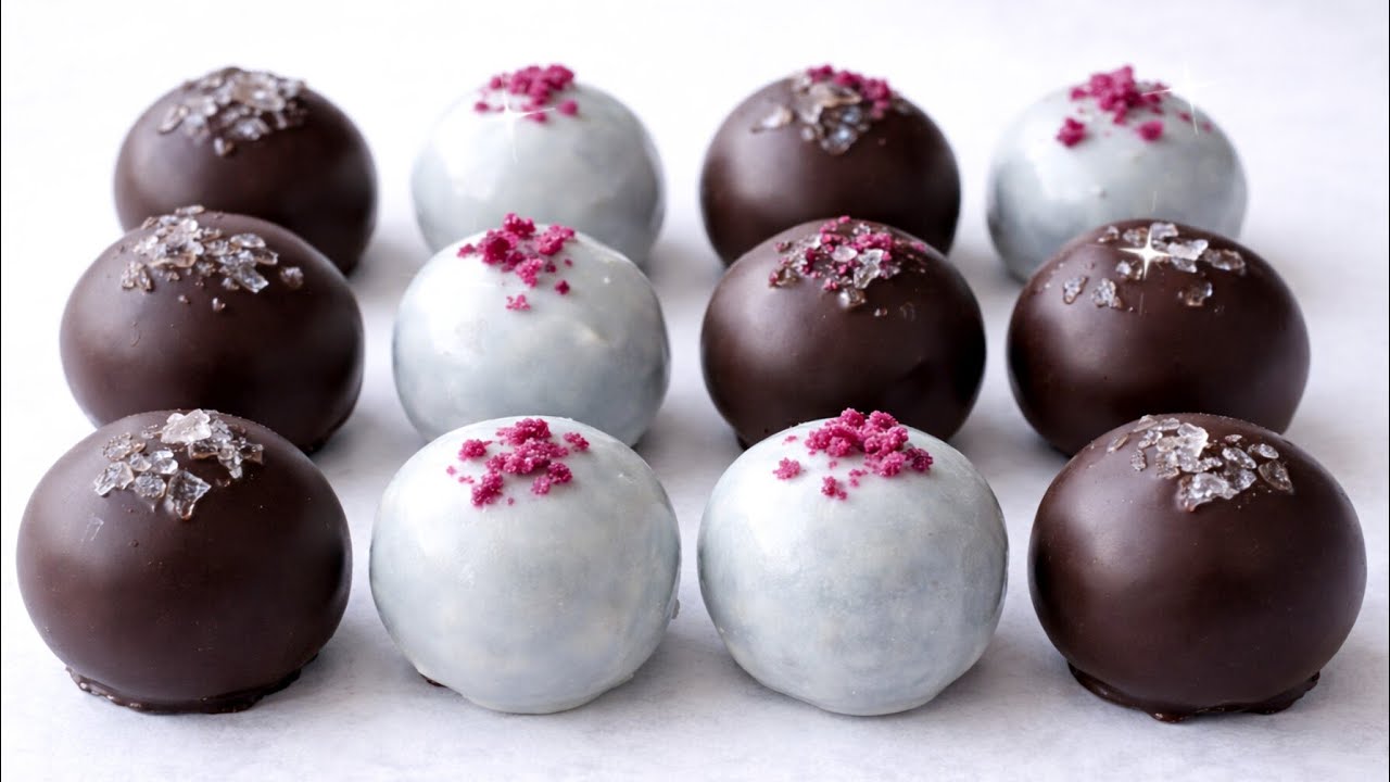 No_ Bake, Truffle Recipe : Soft and Sweet .