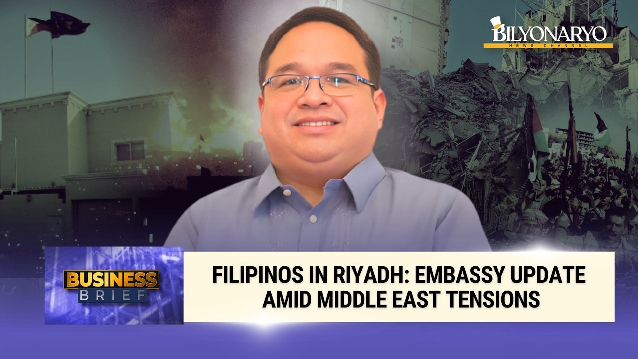 Filipinos in Riyadh: Embassy Update Amid Middle East Tensions | Consul Dean Jason Arriola