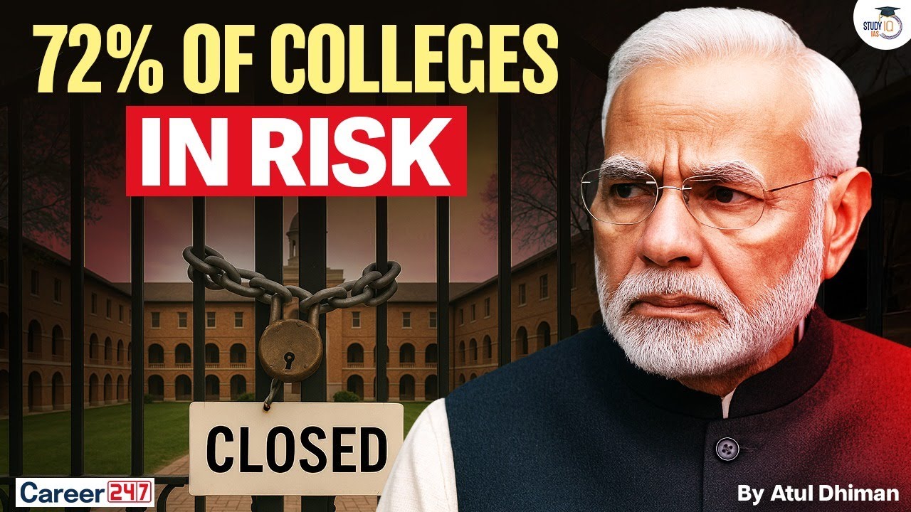 Education Crisis: Why 72% of Private Colleges in India May Shut Down by 2027