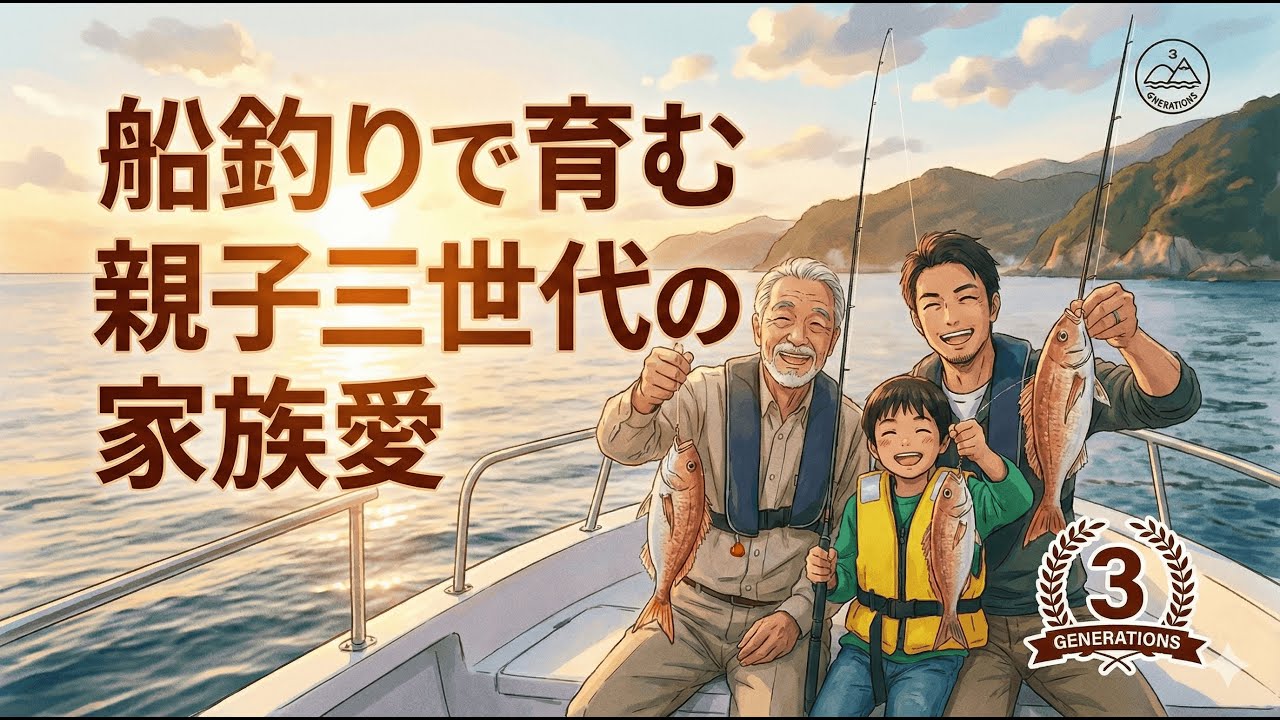 《教えて!のつ先生 第6回》船釣りde家族愛♡　ファミリーフィッシングへのこだわり 