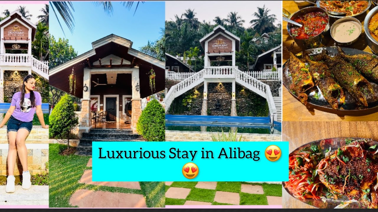 Budget Luxurious Stay in Alibag |Siddhant Hill Resort|#staycation #budget
