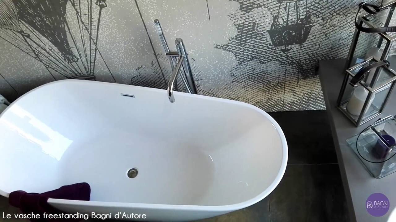 Vasche da bagno freestanding centro stanza
