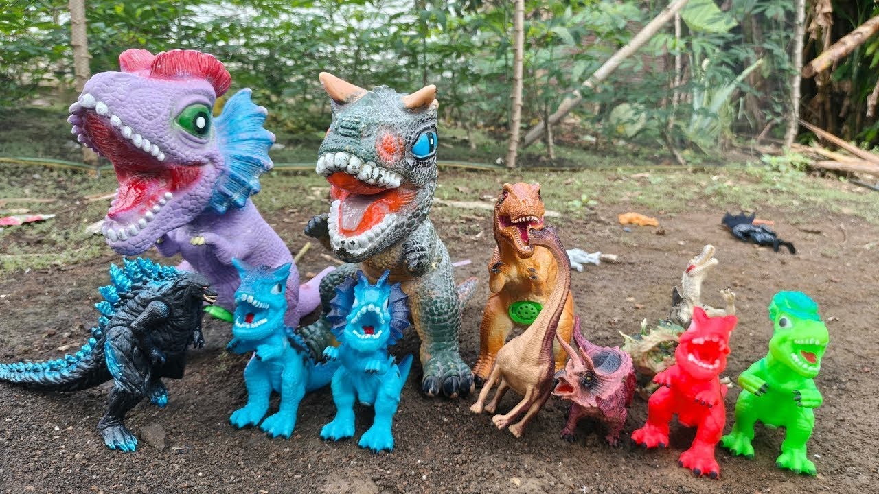 Dinosaurus Jurassic World Dominion: T-rex/ Brachiosaurus/ Skibidi/ Spider-Man/ KingKong/ KingGidorah