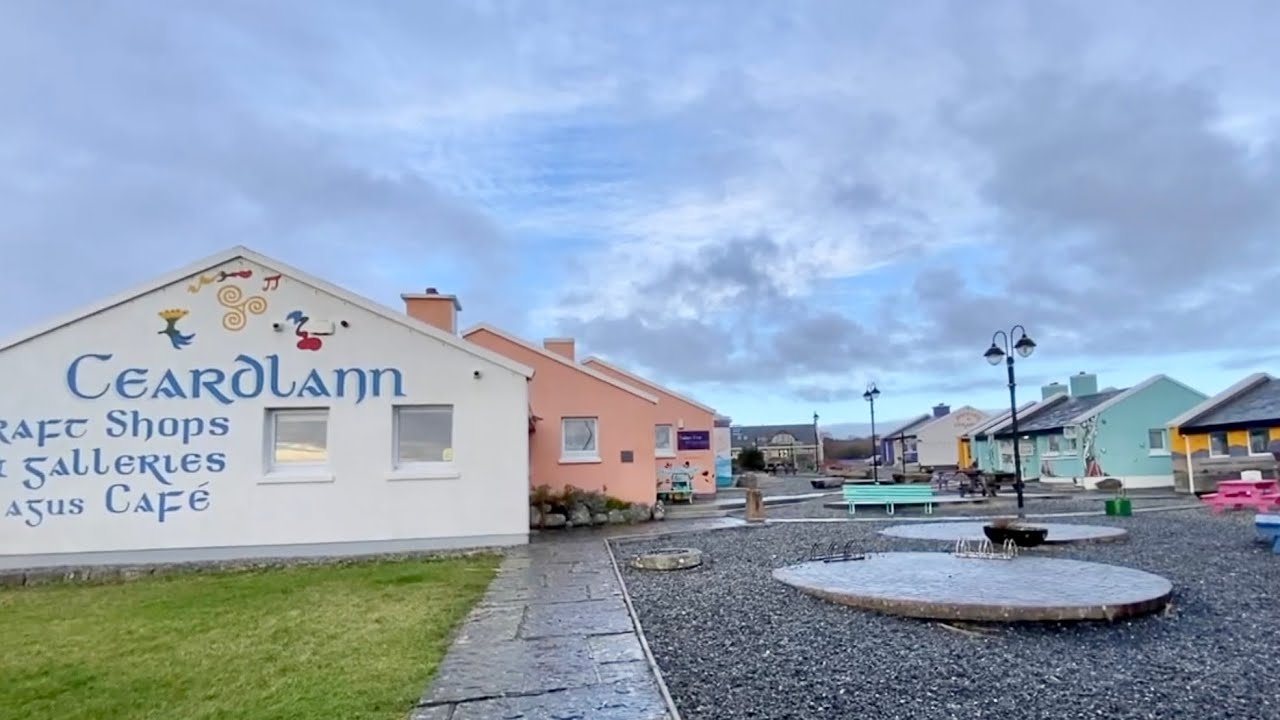 Coastal walk in Galway | Spiddal Craft Village & Cafe