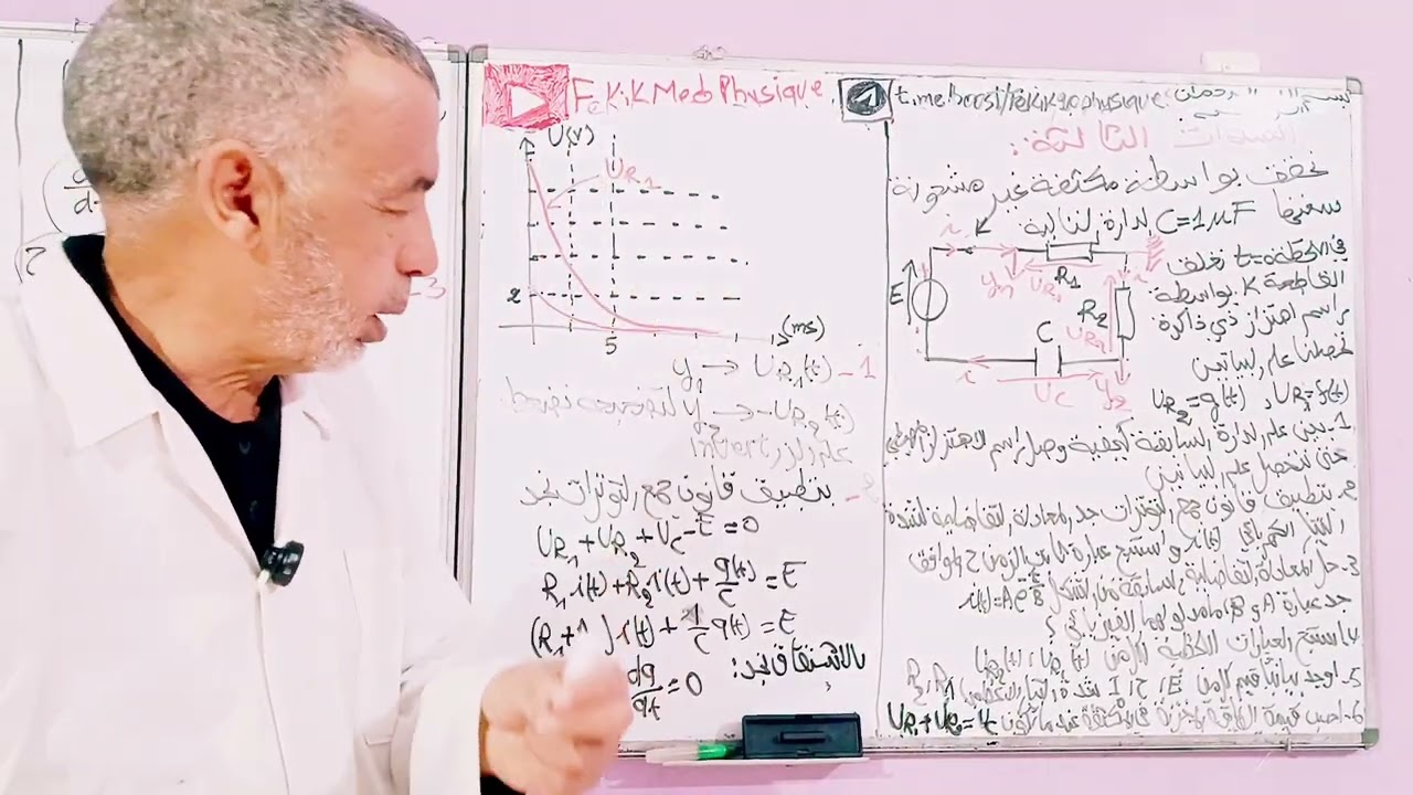 تحضيرا لفروض و اختبارات الفصل الثاني حل تمرين روعة حول الظواهر الكهربائية للسنوات الثالثة 