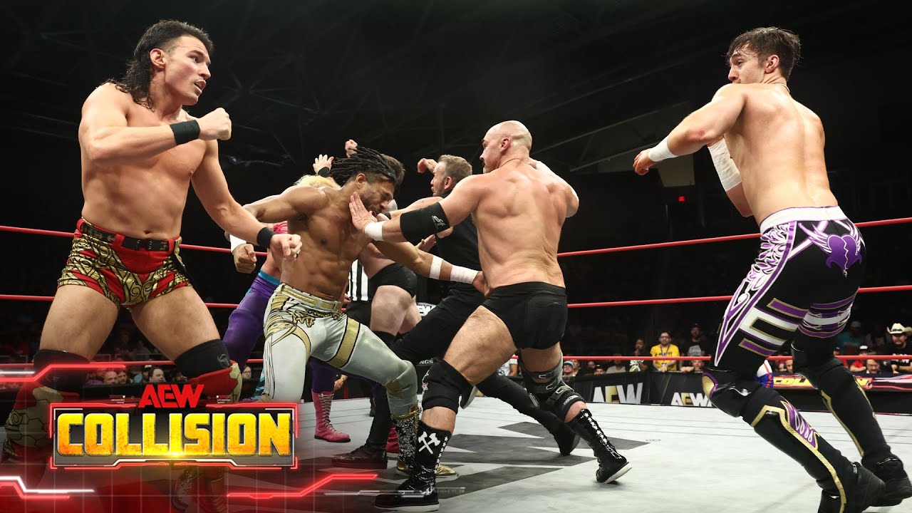 FTR & Patriarchy vs. JetSpeed & Outrunners in a stellar All Star 8-man tag | AEW Collision, 7/10/25