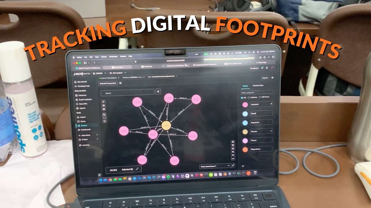 We Built an OSINT Digital Footprint Tracker | KLH Hackathon | Final Part