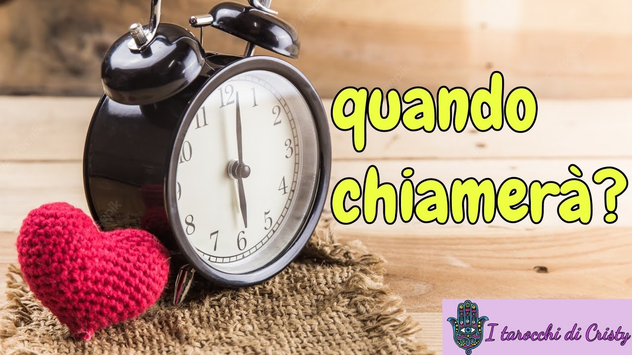 ❤️QUANDO CHIAMERÀ?🔮..quando prenderà l'iniziativa?🌺 TAROCCHI INTERATTIVI 🔮💜