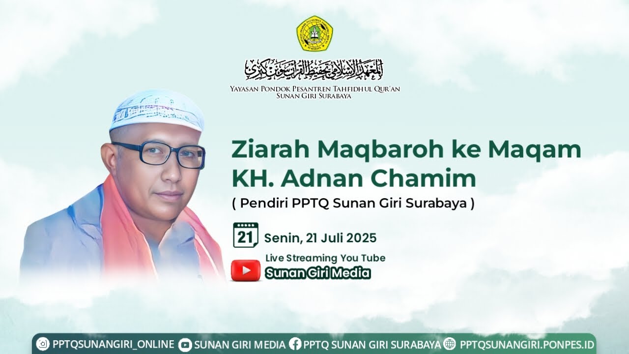🔴 LIVE Ziarah Maqbaroh KH Adnan Chamim Di TPU Pegirian