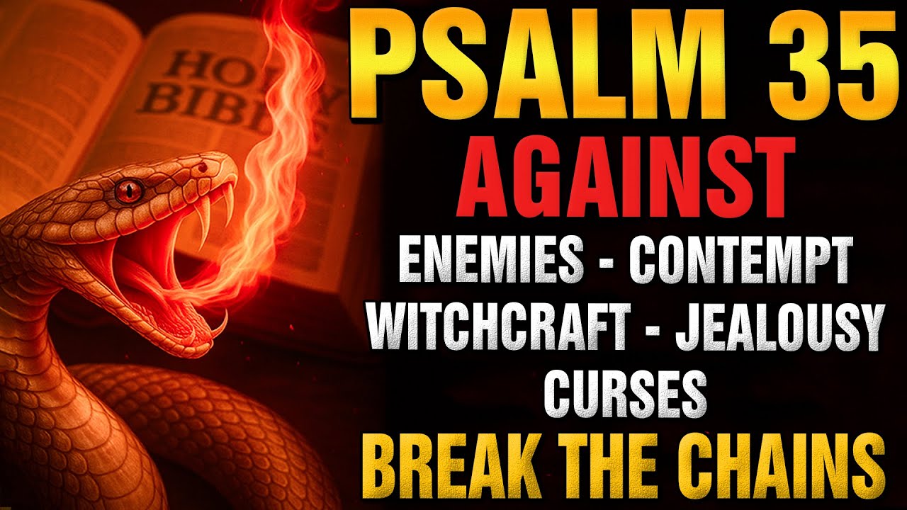 🔥 Psalm 35 to Destroy Spells, Enemies And Every Evil Work