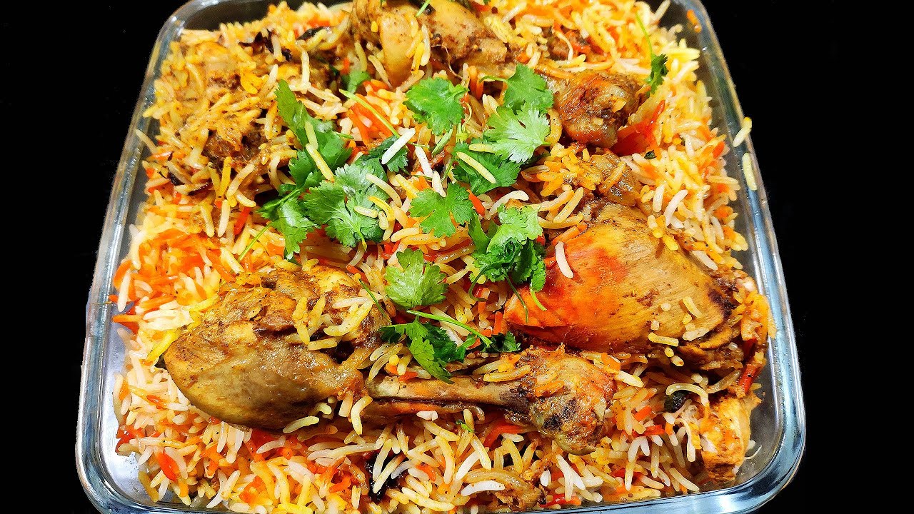 Chicken  Biryani |l Dum Chicken biryani  l| The Best Chicken Biryani || Kashmir Food Fuison