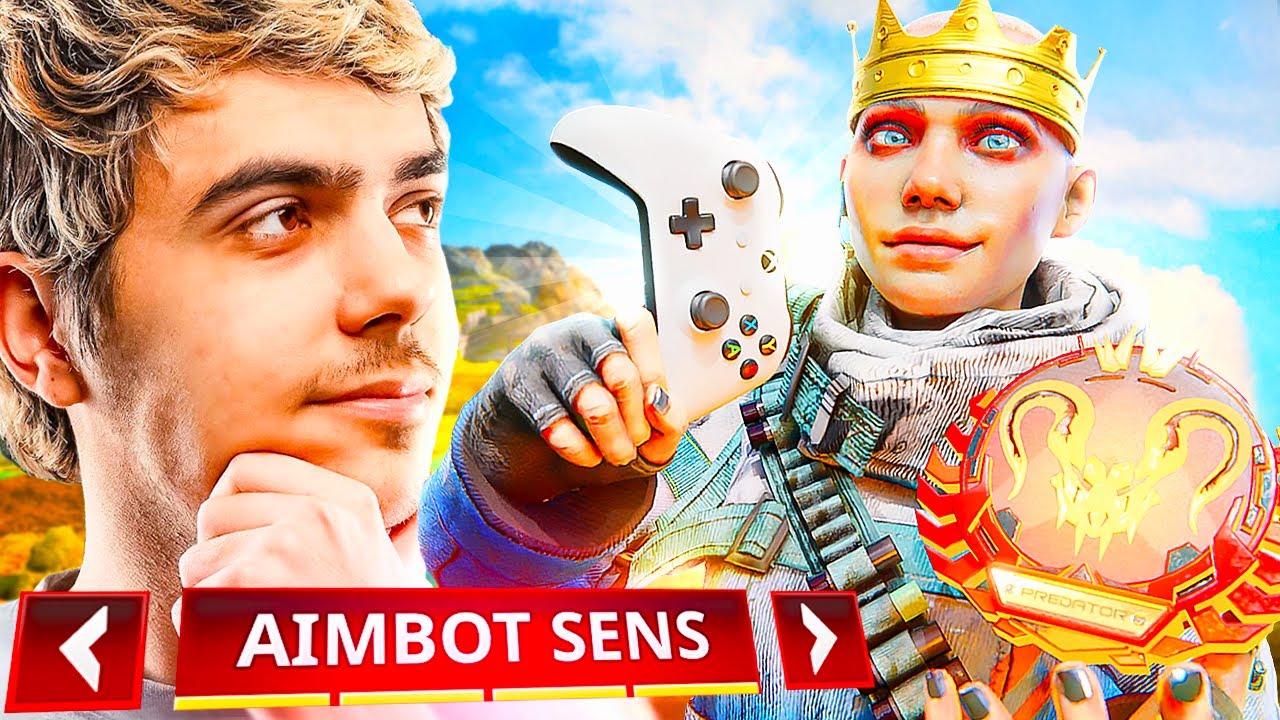 Trying TSM IMPERIAL HAL'S SETTINGS (Apex Legends)