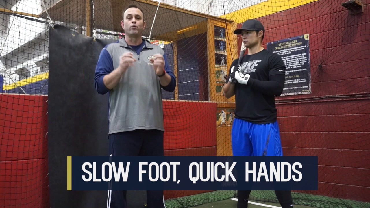 Baseball Hitting Secrets - Proper Front Foot Movement Drill