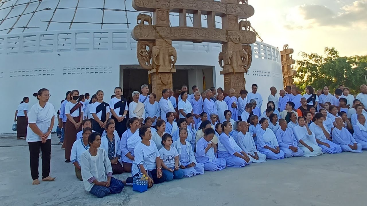 วันประกาศชัย โครงการวัดเคลื่อนที่ธรรมสัญจรย้อนตามรอยบาทพระศาสดา #ธรรมะ #เดินจาริก #live 
