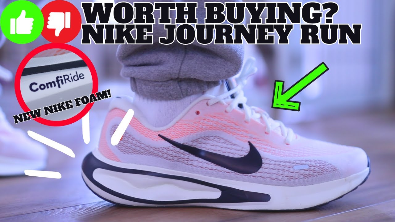 Стоит ли покупать? Обзор новых кроссовок Nike Journey Run за 90 долларов с пеной ComfiRide