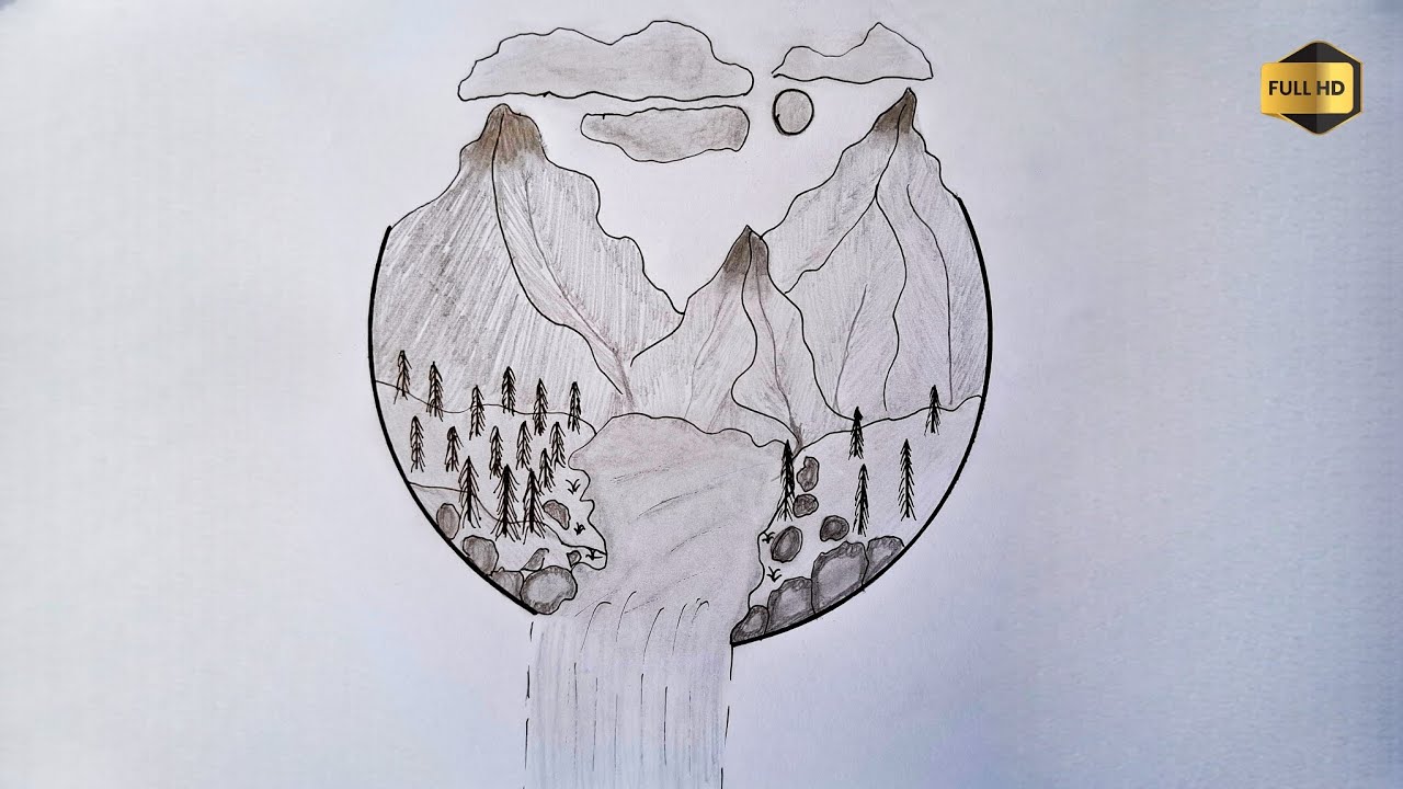 How to Draw in a Circle | Drawing that Crosses the Line