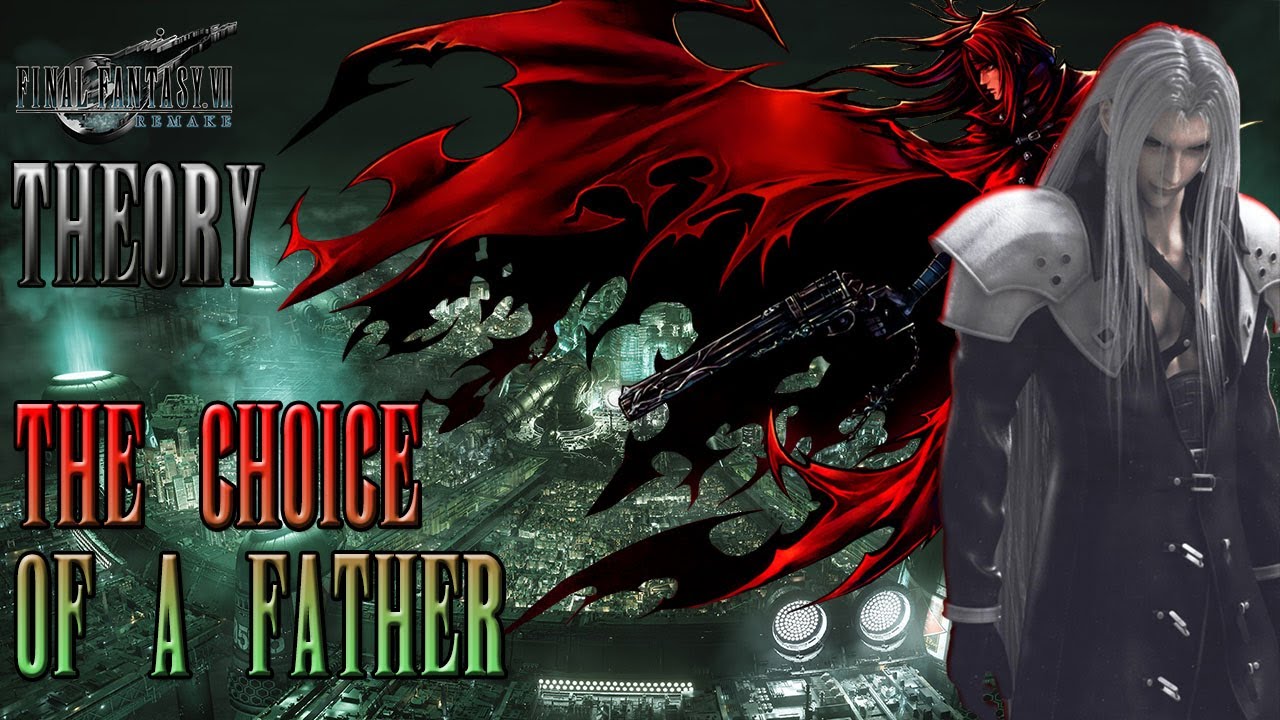 Vincent Could Be Sephiroth's Father In The Remake!?! Final Fantasy 7 Remake Theory!!!