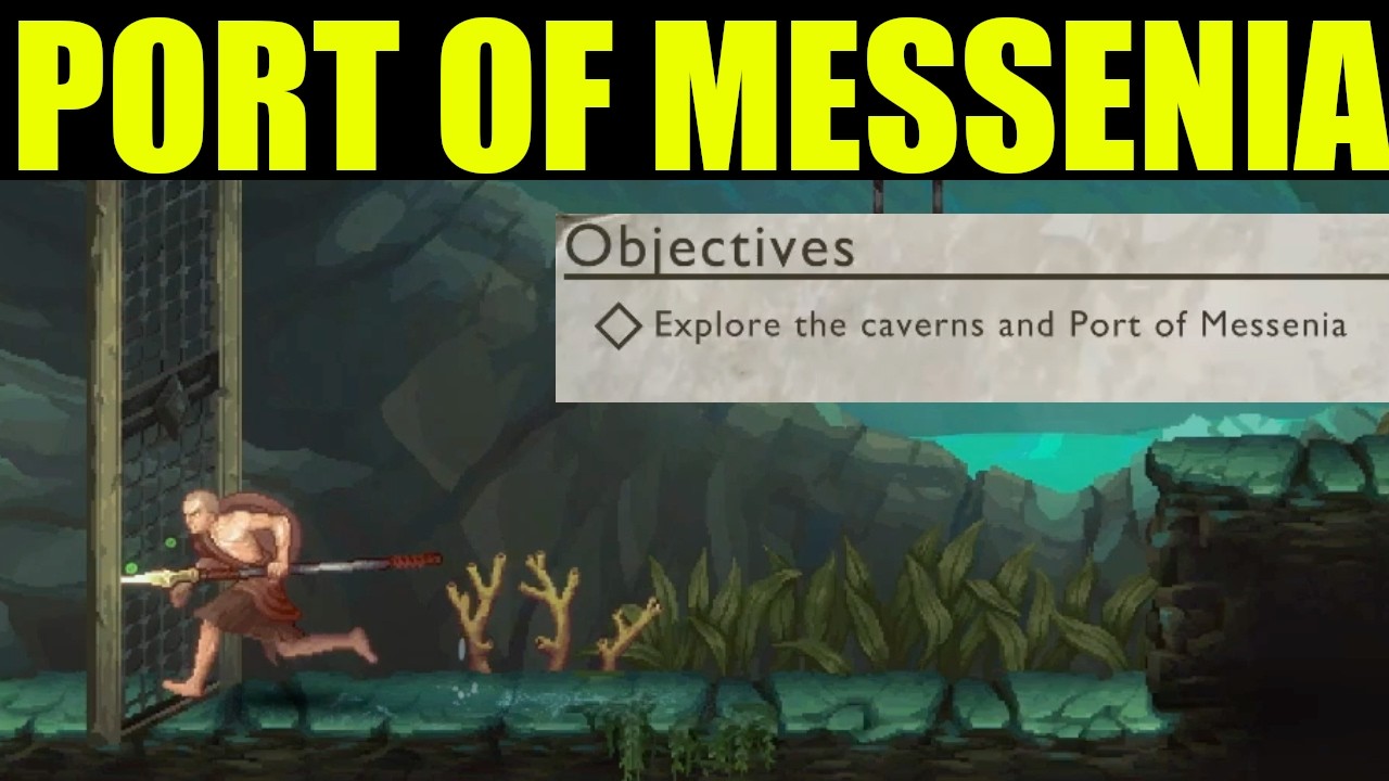 God of war sons of sparta - explore the caverns and port of messenia | a lost lion quest guide