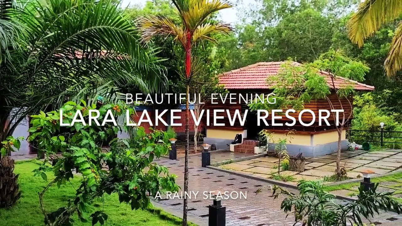 Lara Lake View resort #poovar  #rain #poovarisland #poovarboating #trivandrum #resort