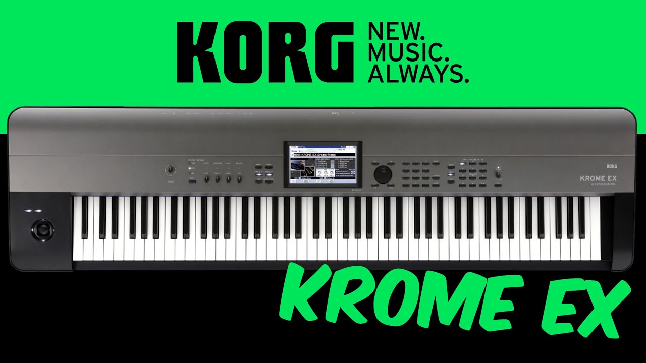 Korg Krome EX - Giovanni Tradardi nos muestra algunos de los sonidos más destacados