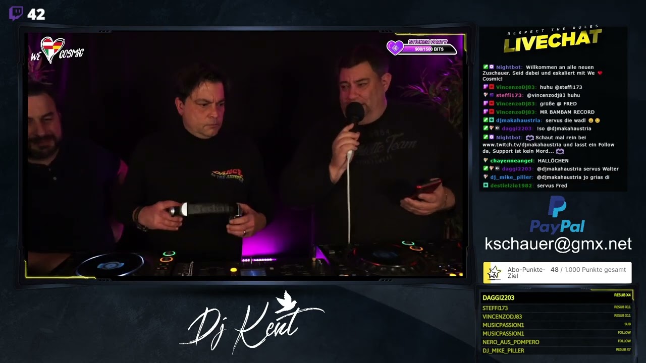 We Love Cosmic Stream - German DJ Festival Januar 2023