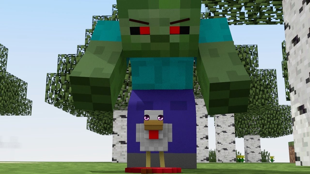 Best Zombie Life - Minecraft Animation