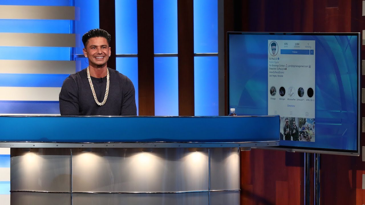 Pauly D Explains Why He Follows Only Ellen on Instagram