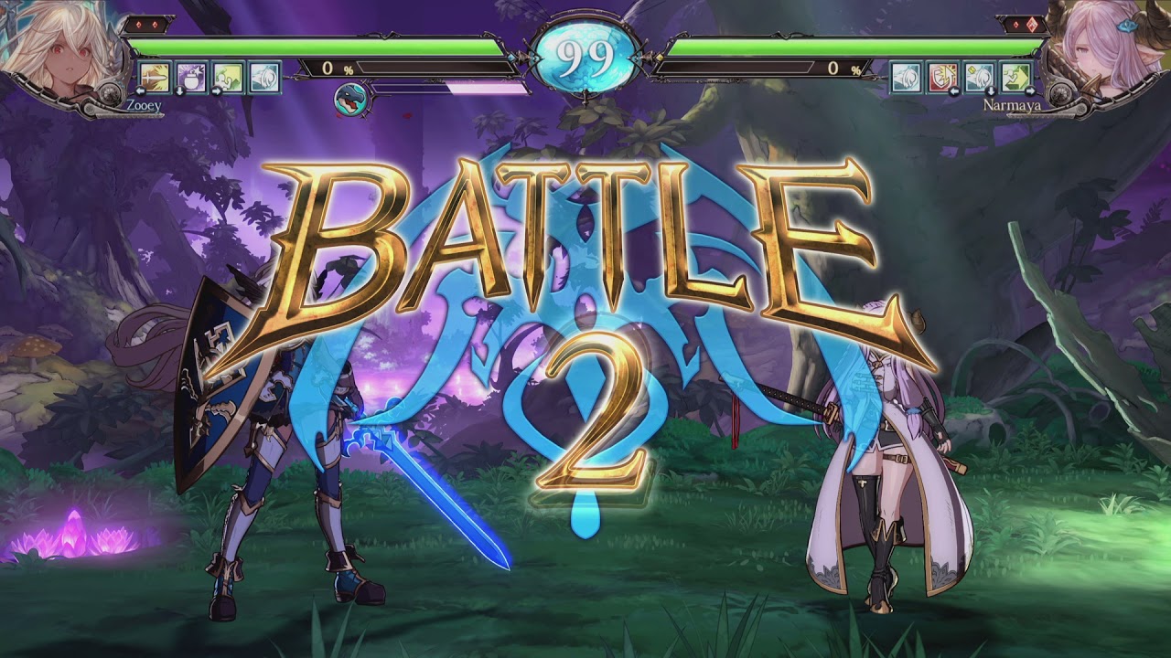 Zoey vs Narmaya- Grandblue Fantasy vs