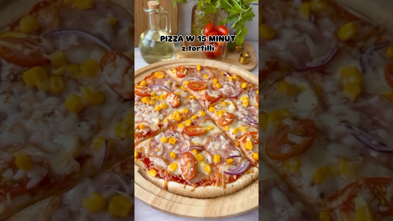 Pizza z tortilli 😍 