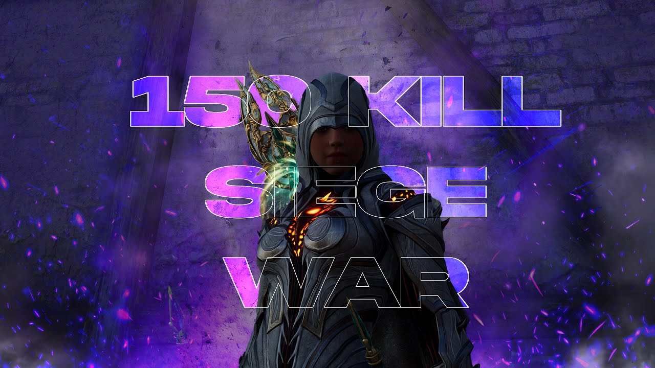 150 Kill - Turkish Crew - Castle Siege War - Throne and Liberty Montage (Staff / Dagger) Bellandir
