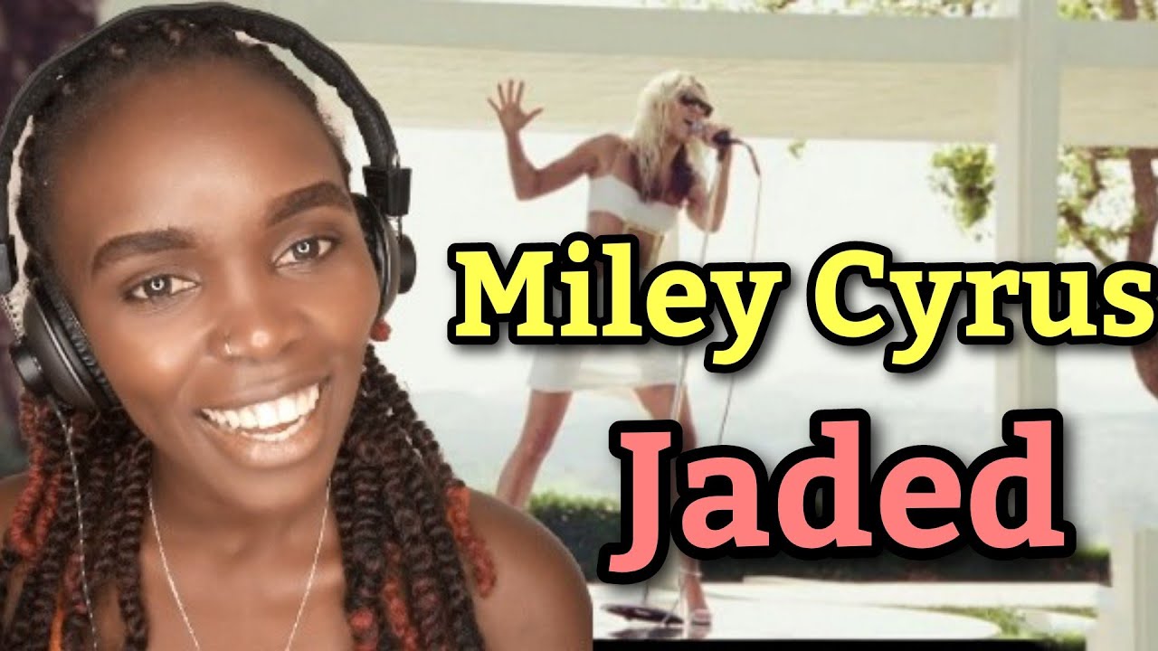 Miley Cyrus - Jaded (Backyard Sessions) | REACTION