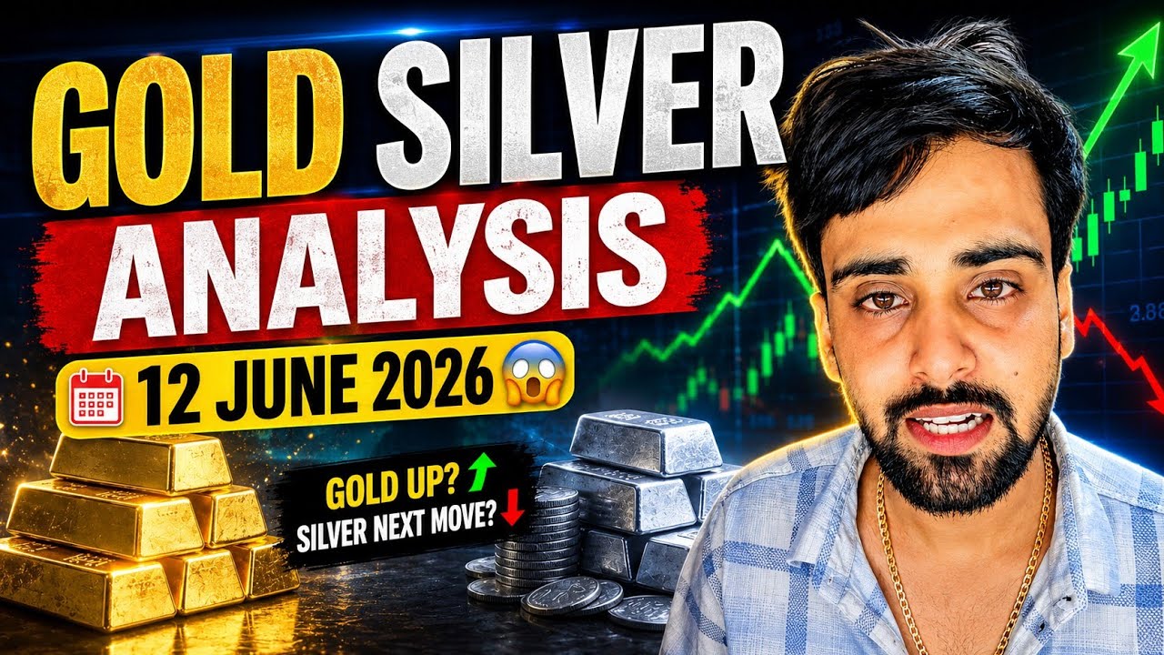 Gold Silver Me Aaj Bade Move Ka Signal? 😲🔥 | 13 June  2026 | MCX Analysis | Important Levels