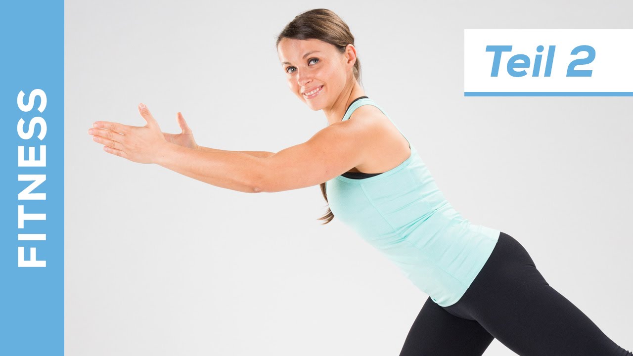Optimaler Fitness Fatburner BBP für Anfänger  (2/2) -  Abnehmen für zuhause - Fit mit Anna - HD