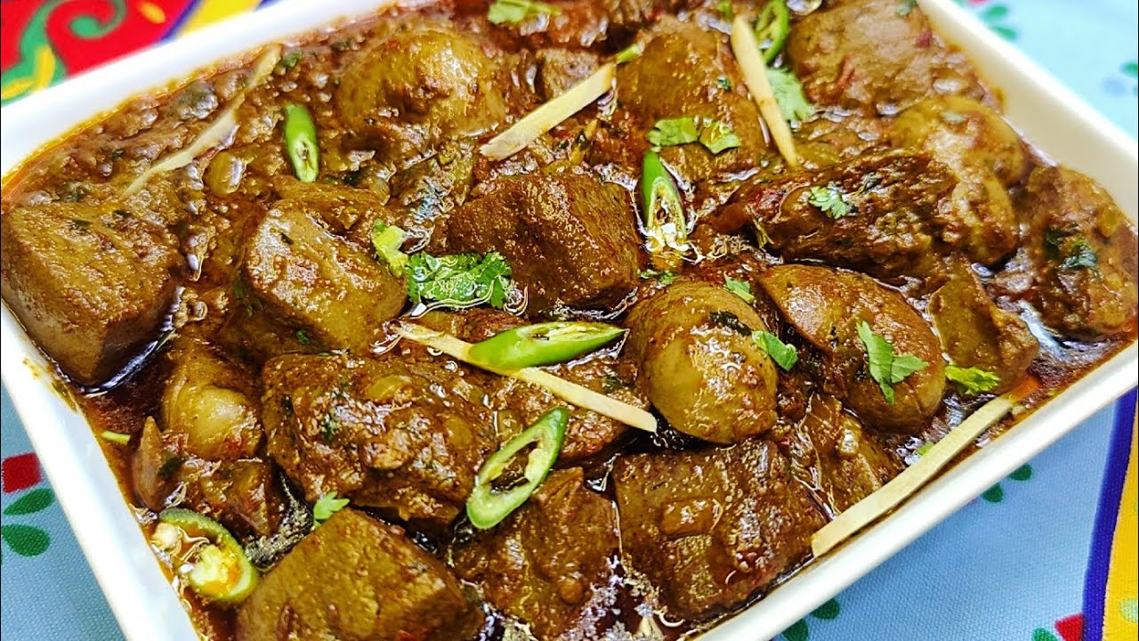 Eid Special Chatpati Masala Kaleji Recipe | Kaleji Masala Bakra Eid Special | How To Clean Kaleji
