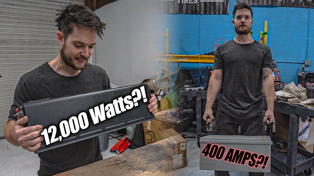 The Ambulance RV Conversion Gets an INSANE POWER SYSTEM