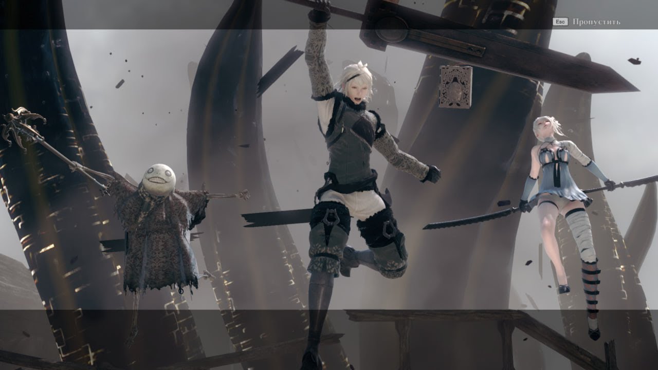 Nier: Replicant Чуство дежавю продолжается. Концовки C И D? Обсуждение продолжения Nier №12