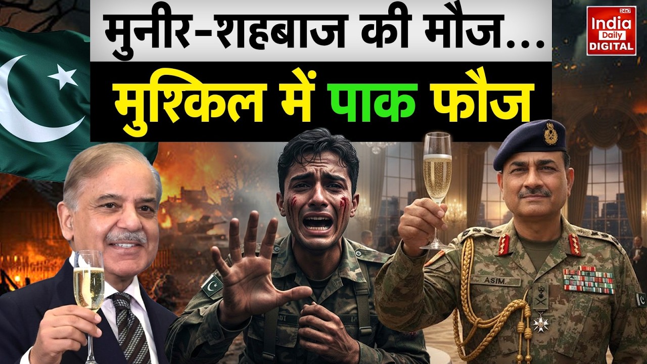 Pakistan Army: मुश्किल में पाक फौज? पाकिस्तान में सत्ता और सेना के बीच बढ़ती हलचल | Asim Munir