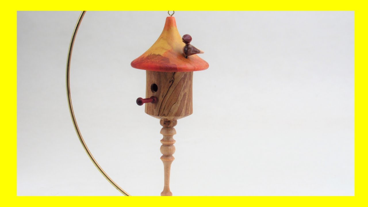 How To Make a Cute Birdhouse Ornament!