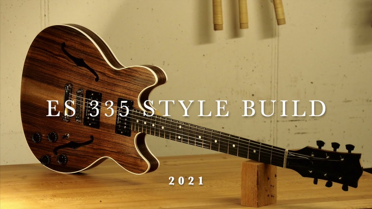 Semi hollow guitar ES 335 build