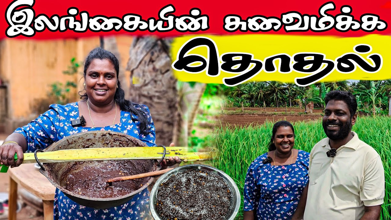 எங்கள் தோட்டத்தில் செய்த தொதல் | Village life 😋| vanni vlog