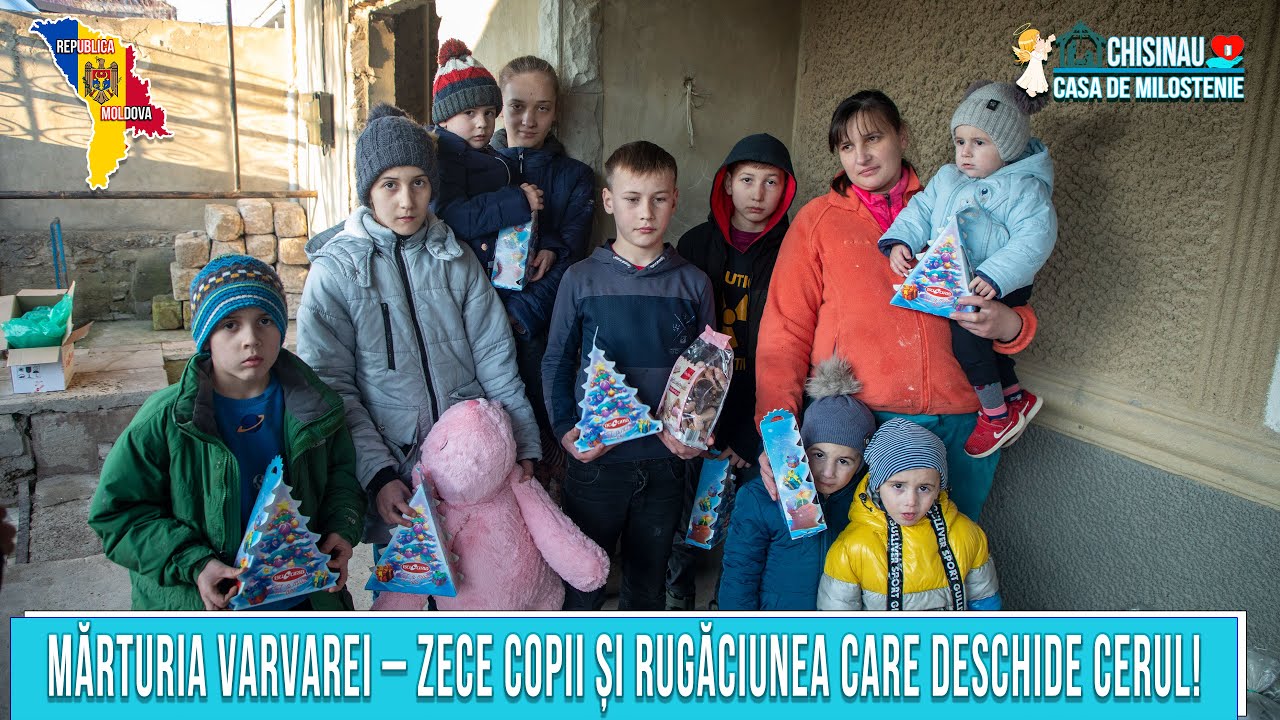 Mărturia Varvarei – zece copii și rugăciunea care deschide cerul !