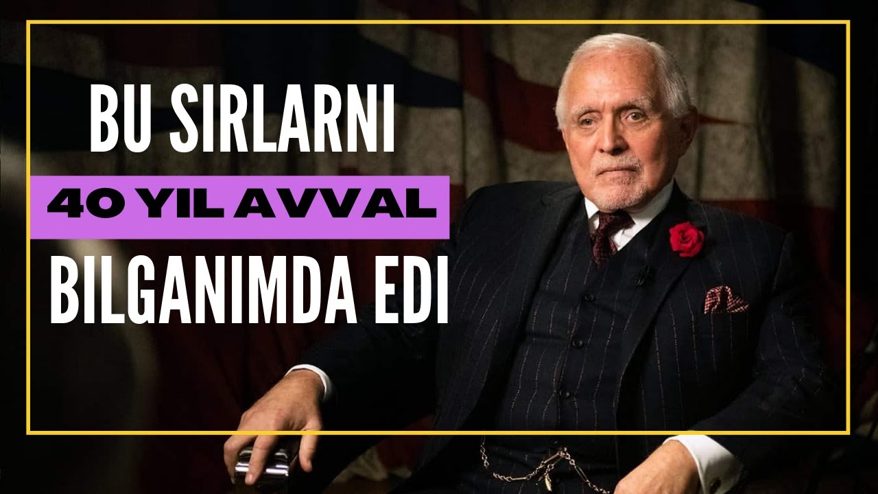 Milliarder Den Penadan yoshlarga MASLAHAT-Omadga erishish sirlari