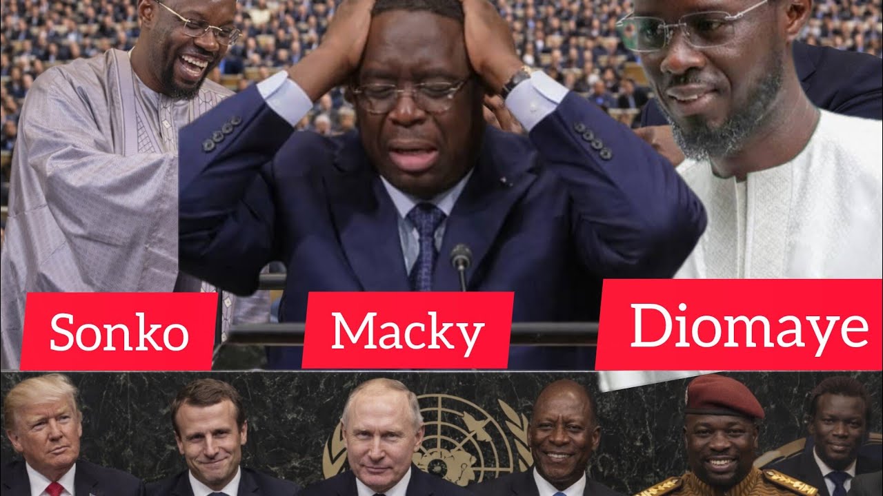 Houï🥶: Macky Sall humilié à l'ONU par - ousmane sonko et bassirou diomaye Faye la dualité reprend 